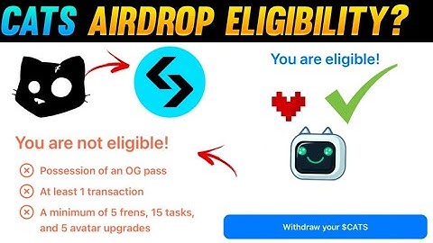 You are not Eligible Problem Solved || Cats Airdrop Eligibility Error || Cats  Eligible Now