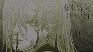 Hemenway - By My Side (Lyrics) | Naruto Shippuden Ending 20 chords