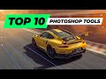 TOP 10 Photoshop tools and features for car photography