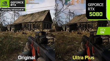 S.T.A.L.K.E.R. 2 Ultra Plus Graphics Mod vs Original - Pushing Unreal Engine 5 Visuals to its Limit!