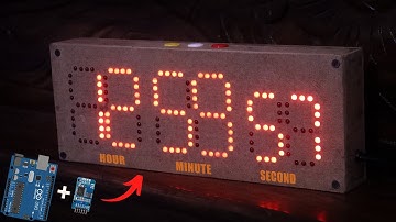 How to make 6 Digit 7-Segment Digital Clock at home in Hindi ⏰ DIY: Digital Clock with Arduino
