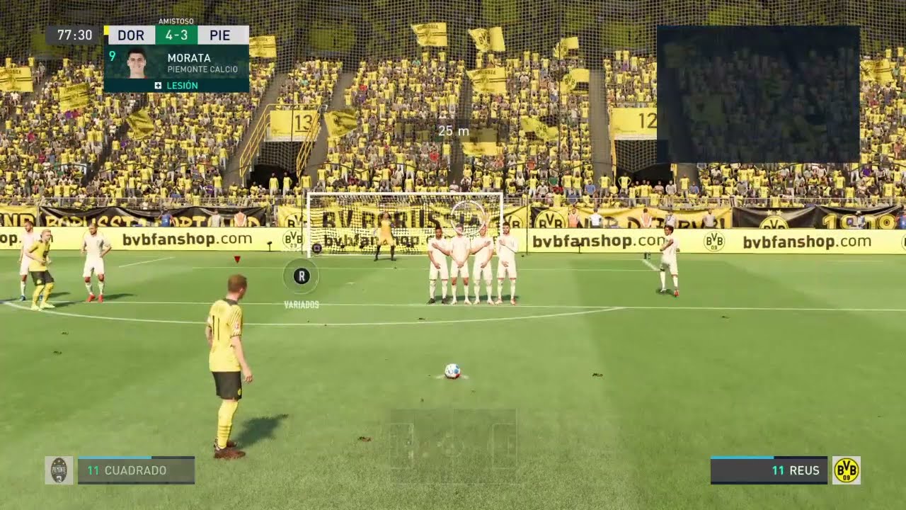 free kick with reus fifa 22