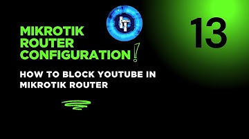 Mikrotik Router Configuration | 🔥 Block YouTube on MikroTik Router – Easiest Method Ever! #mikrotik