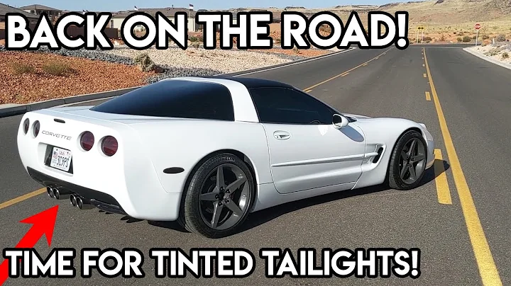 Tinting the Tailghts on my C5 Corvette!