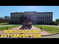 2021 north carolina at walking campus tour in greensboro nc hbcu