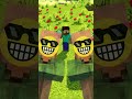 ヘロブラインの完璧な挑戦 / Herobrine's perfect challenge! 😧😎😨🤣 0581 #minecraft #Herobrine #shorts