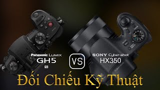Panasonic Lumix GH5S và Sony Cyber-shot HX350: Một Đối Chiếu Về Thông Số Kỹ Thuật