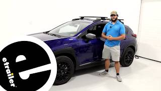 etrailer | How to Install the Thule WingBar Evo Crossbars Roof Rack Kit - 2024 Subaru Crosstrek