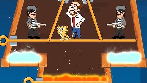 Home Pin Gameplay All Level Solution Pull The Pin - Mobile Game