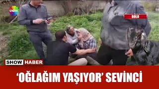 Oğlağına Kavuştu, Mutluluktan Ağladı