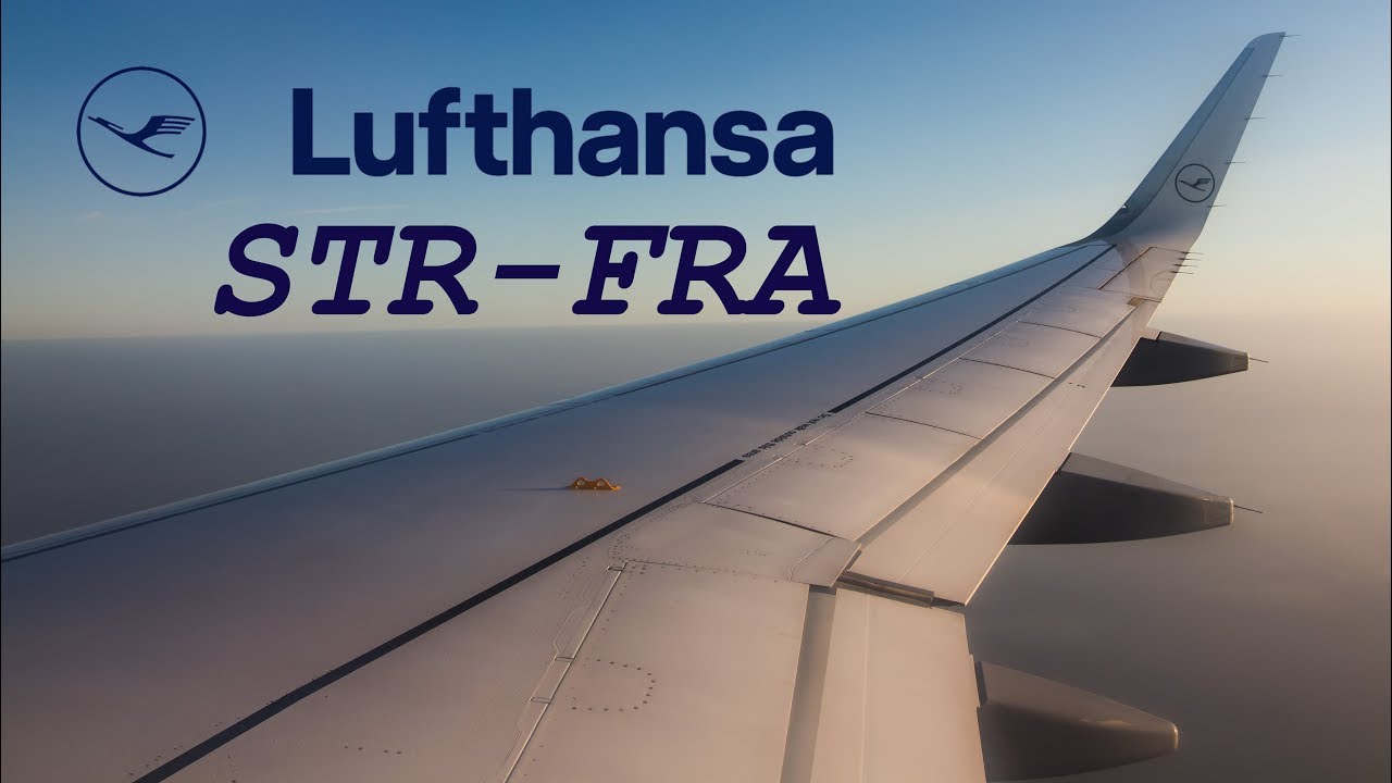 Lufthansa A320 - Stuttgart to Frankfurt! [FULL HD]