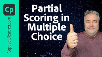 All-New Adobe Captivate - Partial Scoring in Multiple-Choice