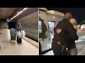 Полицейский видит, как женщина поёт в метро.Он снимает её на камеру, затем происходит настоящее чудо