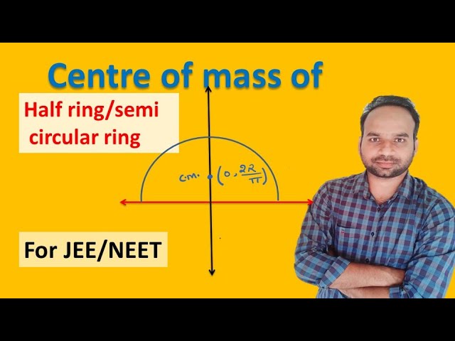 SOLVED: What is the electrical potential at the center (point O ) of a  nonuniformly charged semicircular ring of radius R=5 cm and charge density  λ(θ)=5.0 × 10^-9sin (θ) C / m ?