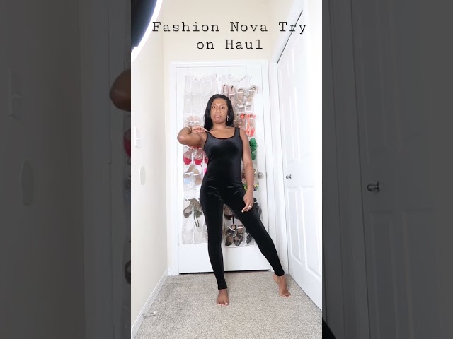 Fashion Nova Try on Haul.....Full video on my channel.
