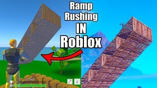 I Tried Ramp Rushing On Roblox Fortnite Strucid Battle Royale Youtube - fortnite battle royale season roblox