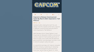 CAPCOM TEASES NEW GAME!?!?