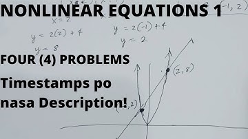 Precalculus Tagalog – (1/5) Nonlinear Equations – STEM 11