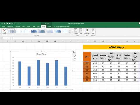 فيديو: أين توجد علامة تبويب تخطيط المخطط في Excel 2013؟