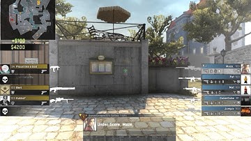 CSGO Overpass AWP ACE MG2