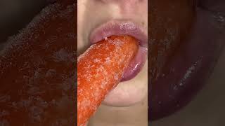  ICE FRUITS - short eating show  Luscious Lips - Mukbang ASMR #shorts #short #asmr #mukbang #ice