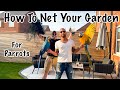 Garden Netting For Parrots Tutorial || Mikey and Mia
