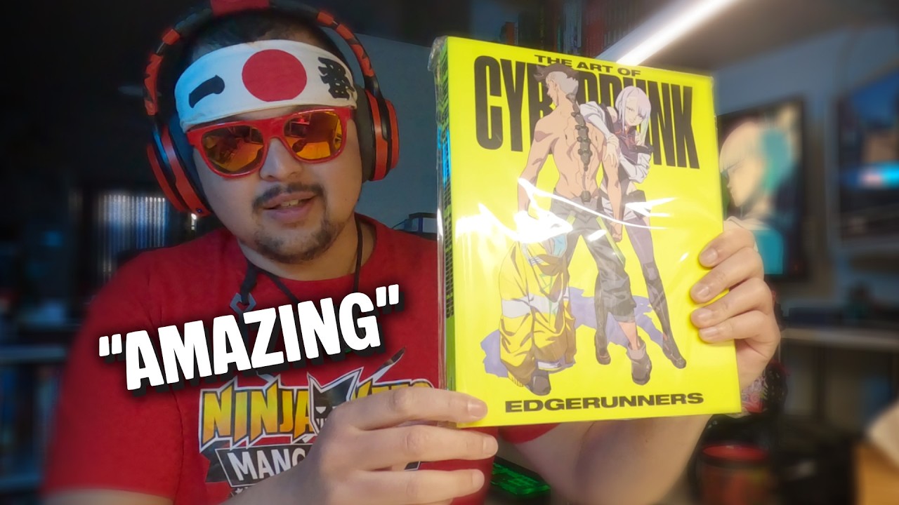 UNBOXING: The Art of CYBERPUNK EDGERUNNERS by Studio TRIGGER
