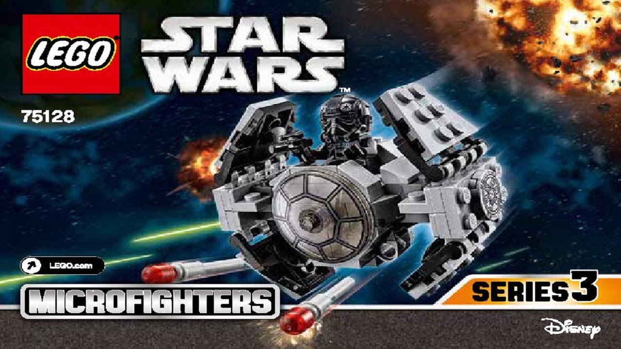 LEGO Star Wars Microfighters Tie Advanced Prototype 75128 Serie 3 A2 for sale online