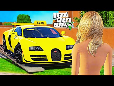 ТАКСИСТ НА БУГАТТИ РАЗВЁЛ ДЕВУШКУ в ГТА 5 МОДЫ! ОБЗОР МОДА GTA 5! ГТА МОД MODS ИГРЫ