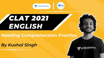 CLAT 2021 | English | Reading Comprehension Practice