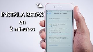 ¿cómo INSTALAR las BETAS de iOS en iPhone?  super FACÍL y RÁPIDO   RUBEN TECH !