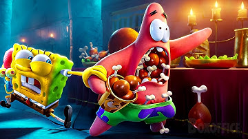 スポンジ・ボブ・チーム VS フィッシュ・ナイツ | スポンジ・ボブ スポンジ・オン・ザ・ラン | 映画シーン