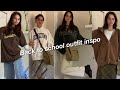 Back to school outfits