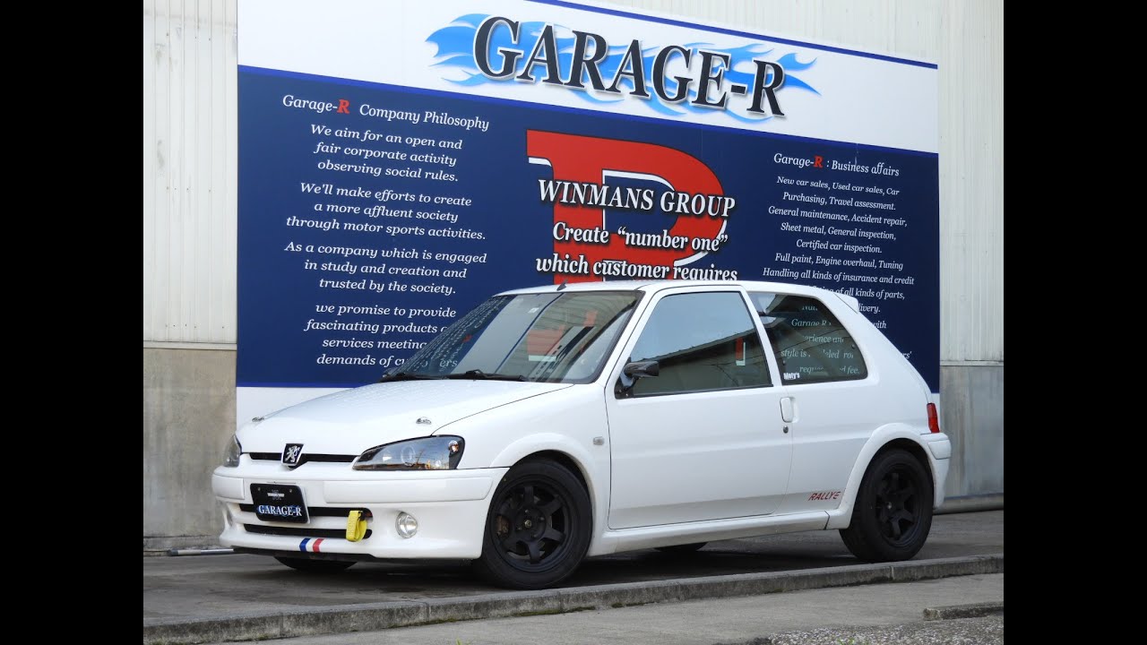新古品>RAGAZZON ステンレスマフラー PEUGEOT 106用