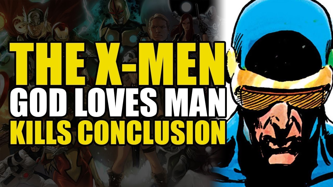 Xavier Kills The X-Men (X-Men: God Loves Man Kills Conclusion)