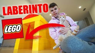 CREAMOS un LABERINTO GIGANTE de LEGO para GATOS *99% IMPOSIBLE* [Salva]