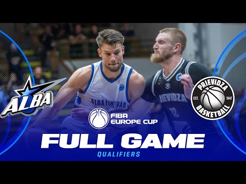 Alba Fehervar v BC Prievidza | Full Basketball Game | FIBA Europe Cup 2024-25