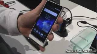 Sony Xperia S Android Smartphone Demo - Ces 2012