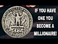 Check Your Change! Washington Quarter Dollar Rare Coins With Life-Changing Value!
