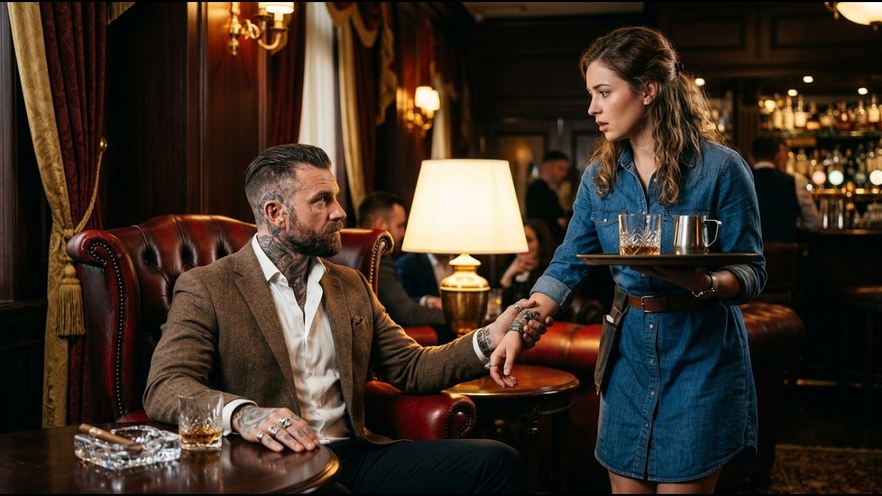 La camarera llevaba una pulsera al trabajo — el jefe mafioso tomó su brazo: «¿Dónde está la otra?»