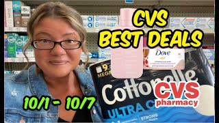 CVS BEST DEALS (10/1 - 10/7) | Cottonelle, Pampers, Dove & More!