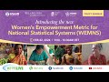 Introducing the new womens empowerment metric for national statistical systems wemns
