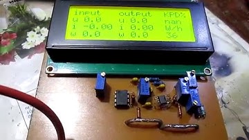 Ватт КПД Метр на АРДУИНО