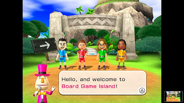 Wii Party Board Game Island (standard difficulty)