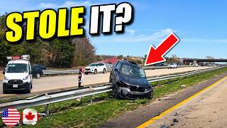 LITERALLY DRIVER DROVE IT LIKE THEY STOLE IT - 1012 | Driving Fails