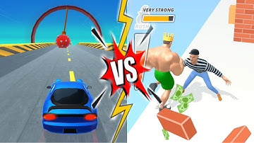 Race Master 3d Vs Muscle Rush All Levels Gameplay Android iOS Walkthrough 3DG19