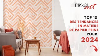 Top 10 des #tendances en matière de papier peint pour 2024 - Découvrez ce qui est à la mode! screenshot 1