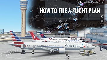 Make professional flight plan using SimBrief in infinite flight simulator