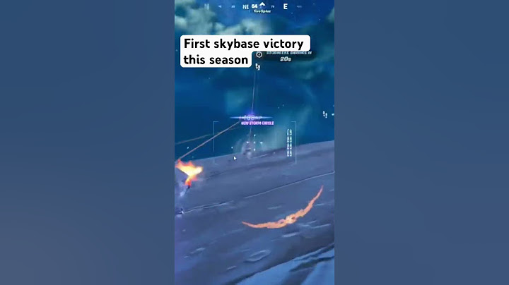 Have you gotten a sky base  victory yet ? #fortniteclips #skybase #fortnite