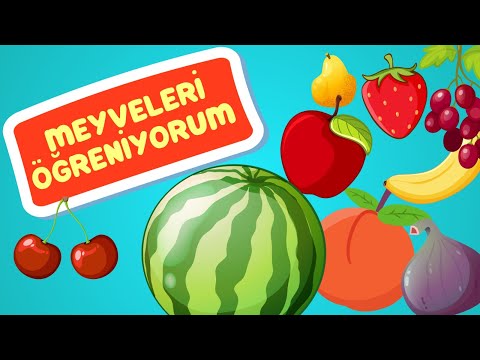 Meyveleri Öğreniyorum - Çocuklar İçin Eğitici Şarkılar